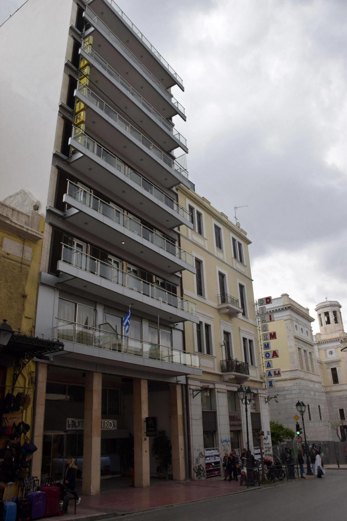 Diros Hotel Athena Bagian luar foto